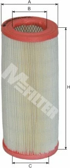 Filtre à air MFILTER A 890