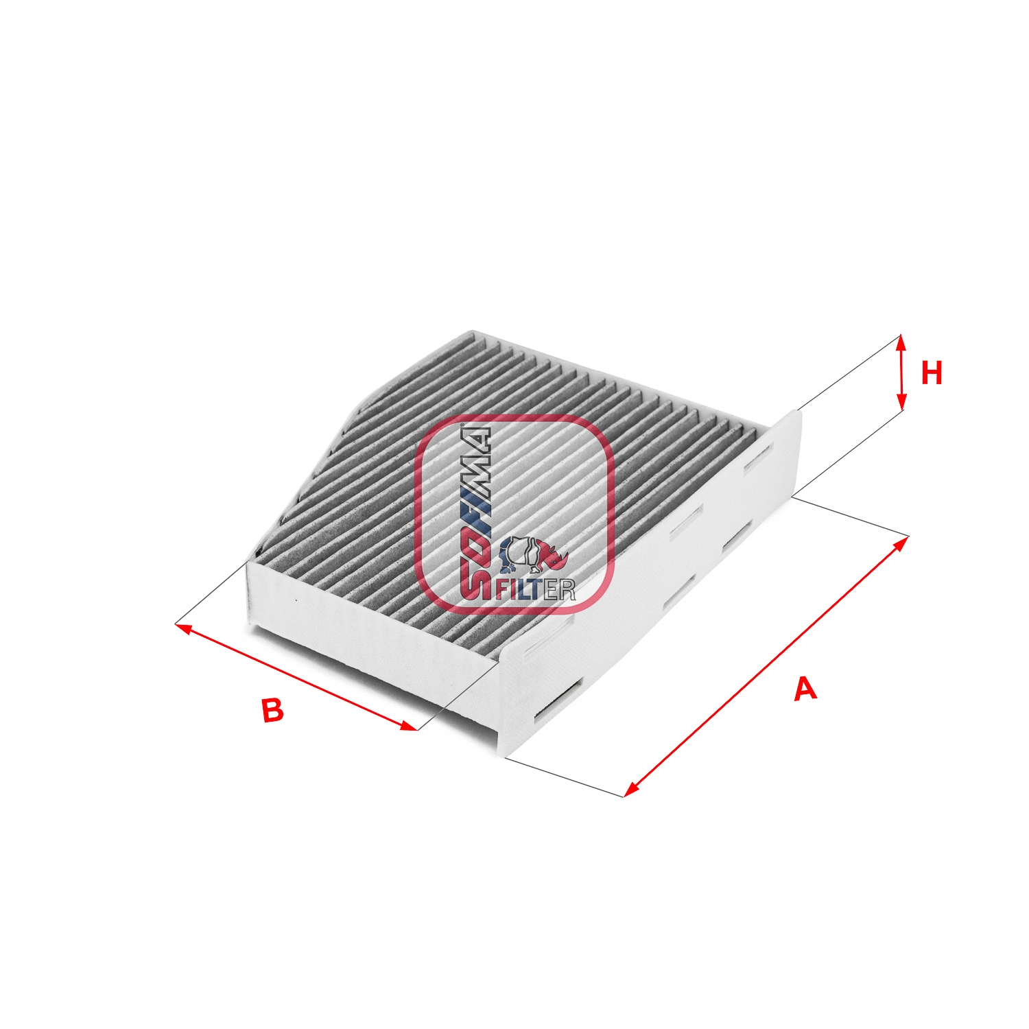 Filtre, air de l'habitacle SOFIMA S 4124 CA