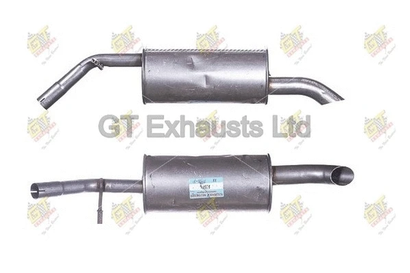 Silencieux arrière GT Exhausts GPG834