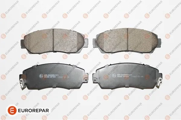 Kit de plaquettes de frein, frein à disque EUROREPAR 1619792780