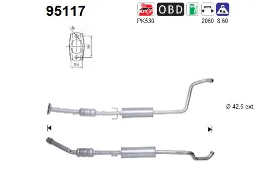 Catalyseur AS 95117