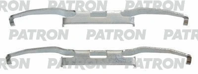 Kit d'accessoires, plaquette de frein à disque PATRON PSRK1016