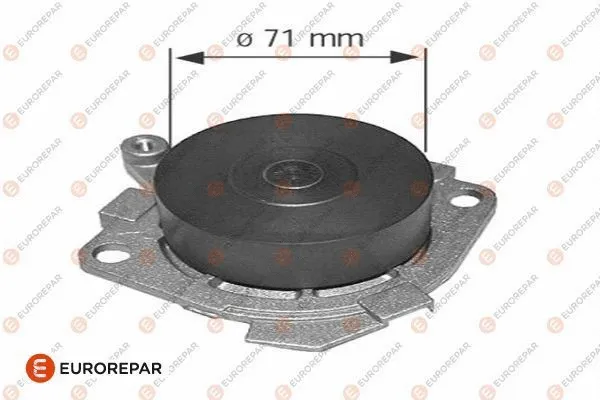 Pompe à eau, refroidissement du moteur EUROREPAR 1623101280