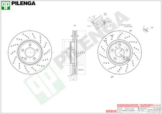 Disque de frein PILENGA V954