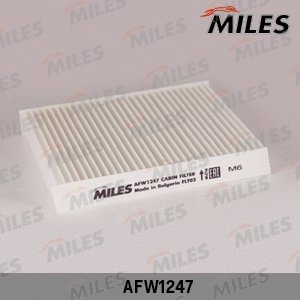 Filtre, air de l'habitacle MILES AFW1247