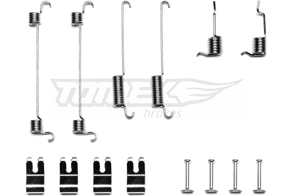 Kit d'accessoires, mâchoire de frein TOMEX Brakes TX 40-71