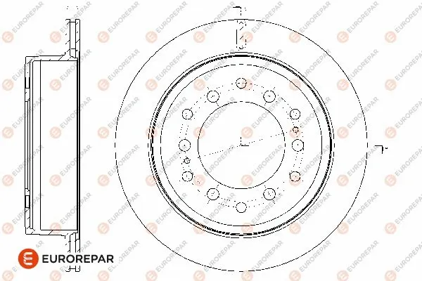 Disque de frein EUROREPAR 1667865580