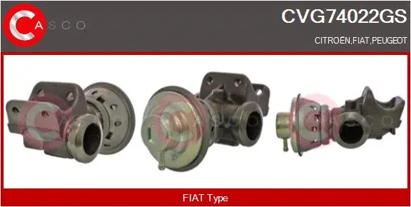 Vanne EGR CASCO CVG74022GS