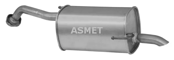 Silencieux arrière ASMET 14.030