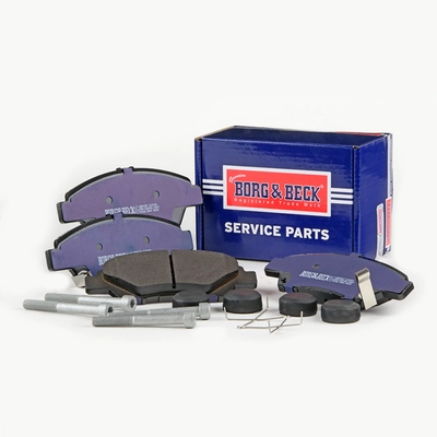 Kit de plaquettes de frein, frein à disque BORG & BECK BBP2207