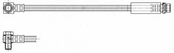 Flexible de frein CEF 512027
