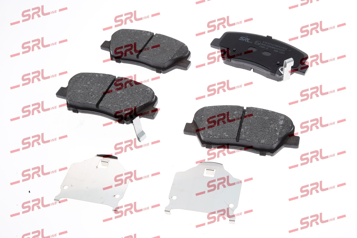 Kit de plaquettes de frein, frein à disque SRLine S70-0714