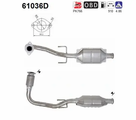 Catalyseur AS 61036D