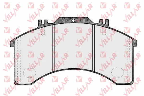 Kit de plaquettes de frein, frein à disque VILLAR 626.0309