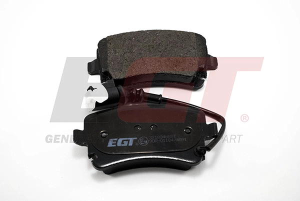 Kit de plaquettes de frein, frein à disque EGT 321834cEGT