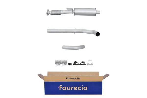 Silencieux central HELLA 8LC 366 023-881