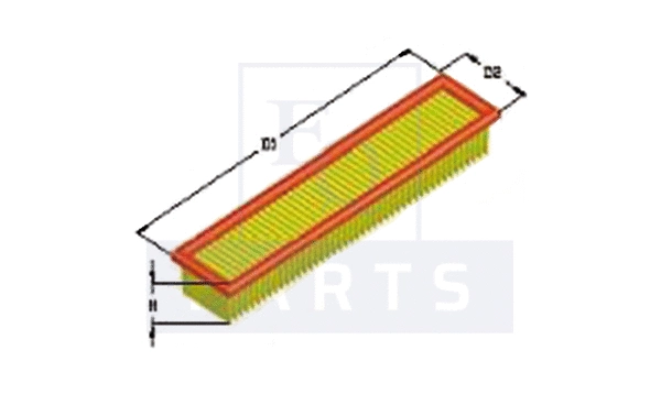 Filtre à air EQUAL QUALITY FA3163