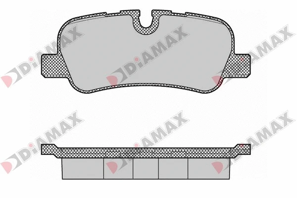 Kit de plaquettes de frein, frein à disque DIAMAX N09419
