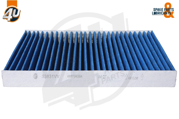 Filtre, air de l'habitacle 4U Autoparts 33831VV