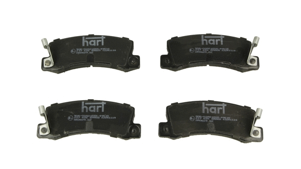 Kit de plaquettes de frein, frein à disque HART 217 626