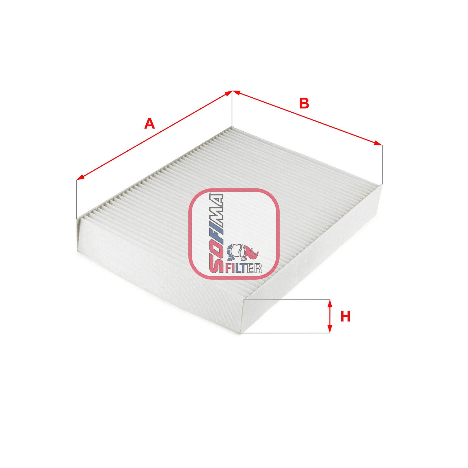 Filtre, air de l'habitacle SOFIMA S 3276 C