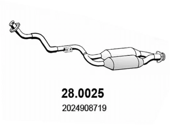 Catalyseur ASSO 28.0025
