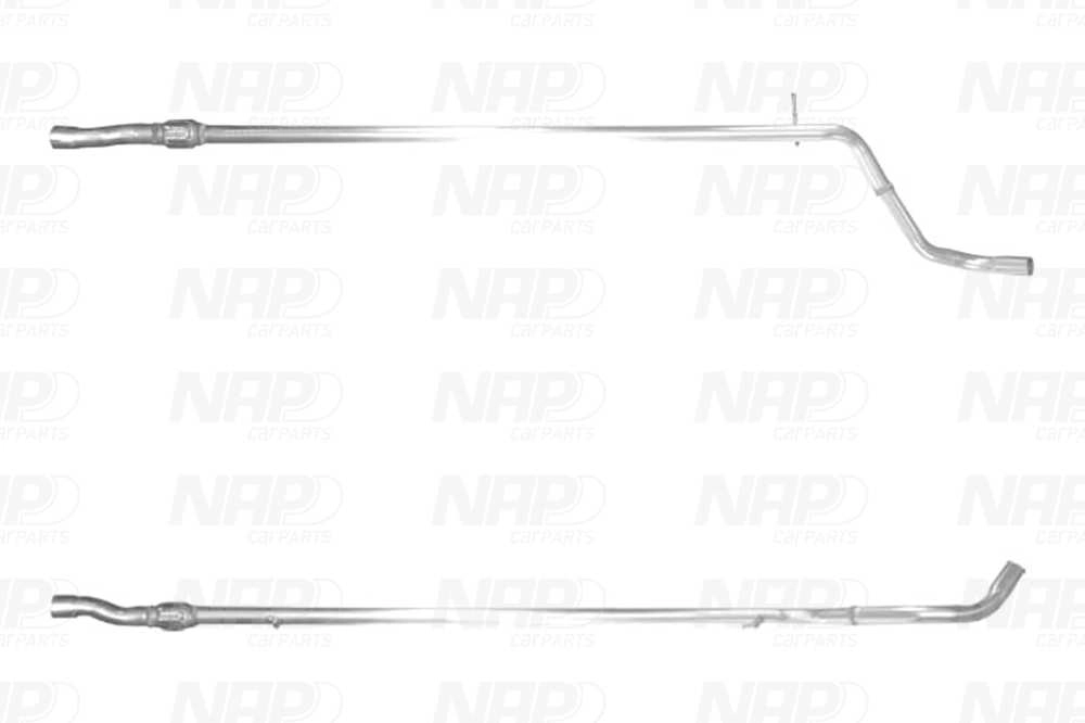 Tuyau d'échappement NAP carPARTS CAC10640