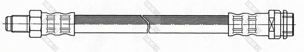 Flexible de frein GIRLING 9002520