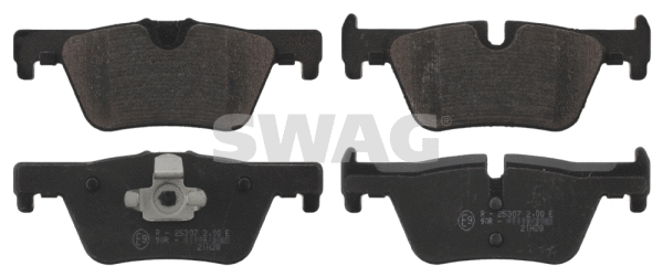 Kit de plaquettes de frein, frein à disque SWAG 20 91 6863