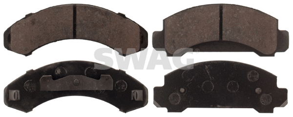 Kit de plaquettes de frein, frein à disque SWAG 50 11 6074