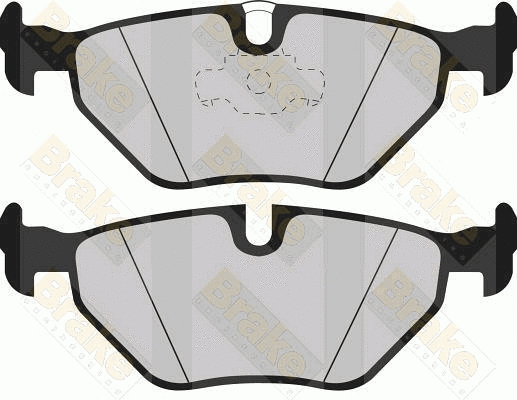 Kit de plaquettes de frein, frein à disque Brake ENGINEERING PA1180