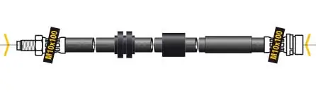Flexible de frein MGA F6879