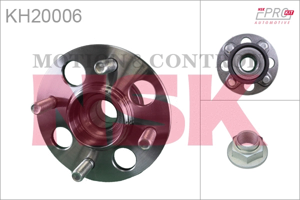 Kit de roulements de roue NSK KH20006