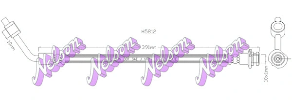 Flexible de frein KAWE H5812