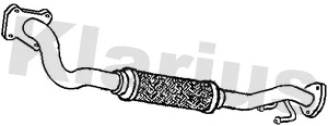 Tuyau d'échappement KLARIUS 301498