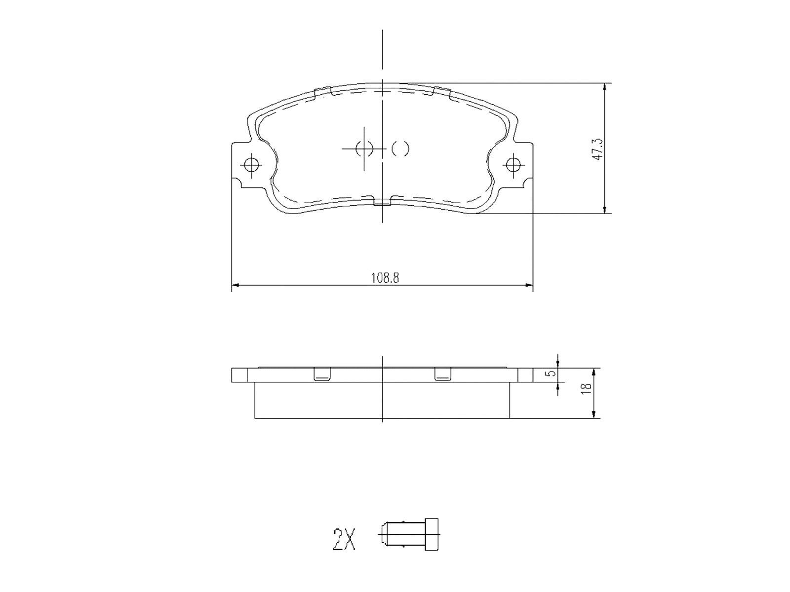 Kit de plaquettes de frein, frein à disque A.Z. Meisterteile AZMT-44-022-1281