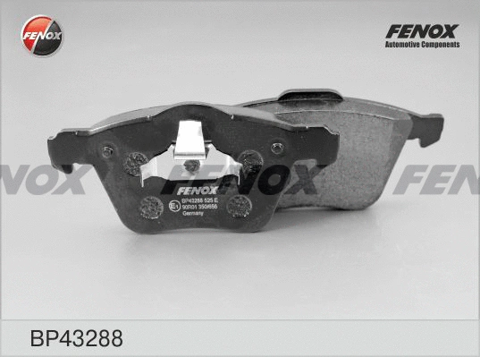 Kit de plaquettes de frein, frein à disque FENOX BP43288