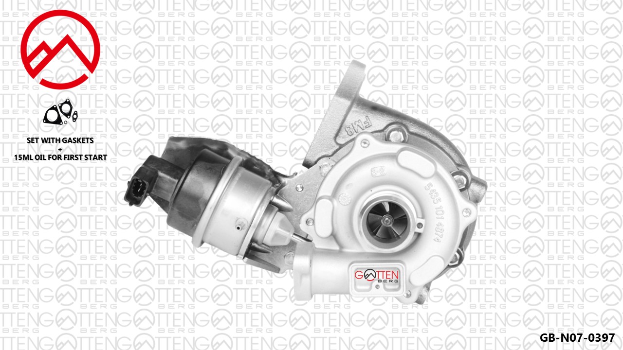 Turbocompresseur, suralimentation OES PARTS GB-N07-0397