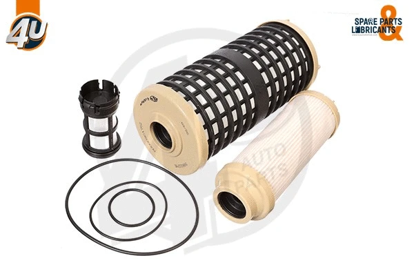 Filtre à carburant 4U Autoparts 38622ME