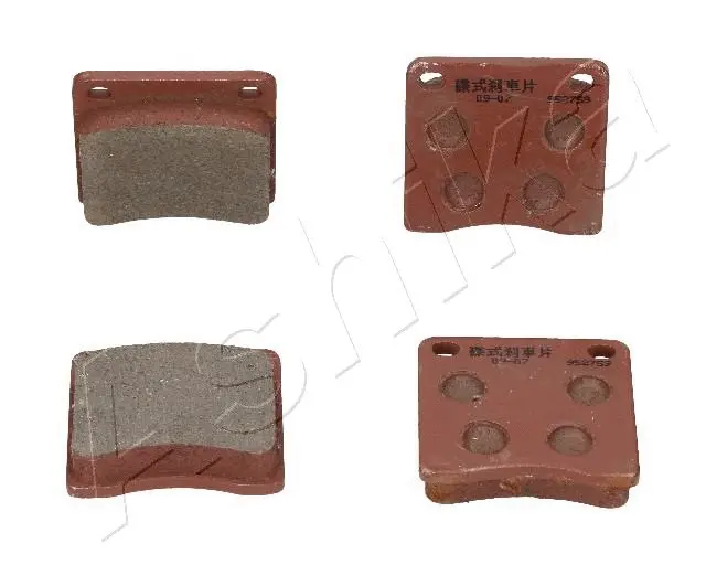 Kit de plaquettes de frein, frein à disque ASHIKA 50-04-402