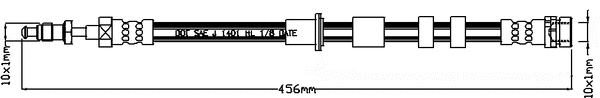 Flexible de frein JURATEK JBH1253
