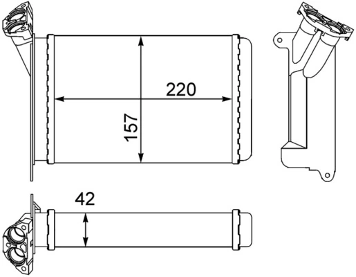 Système de chauffage MAHLE AH 95 000S