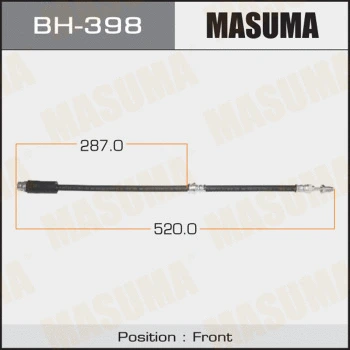 Flexible de frein MASUMA BH-398