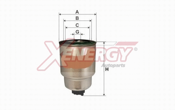 Filtre à carburant AP XENERGY X1598571