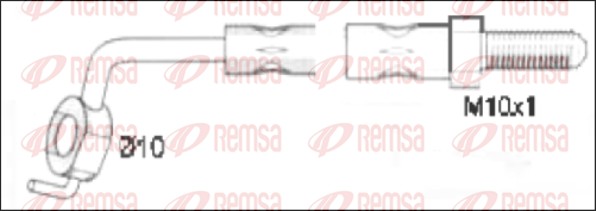 Flexible de frein REMSA G1903.92