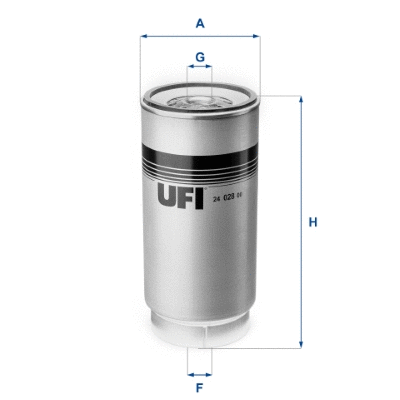 Filtre à carburant UFI 24.028.00