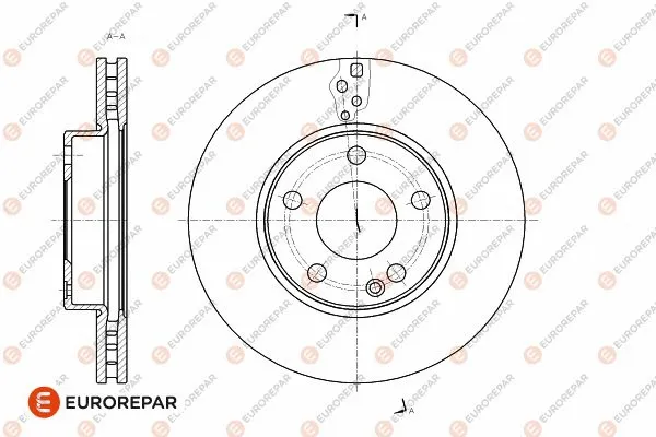 Disque de frein EUROREPAR 1642751380