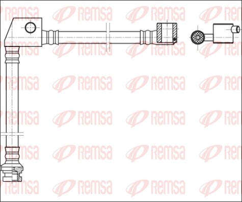Flexible de frein REMSA G1904.25