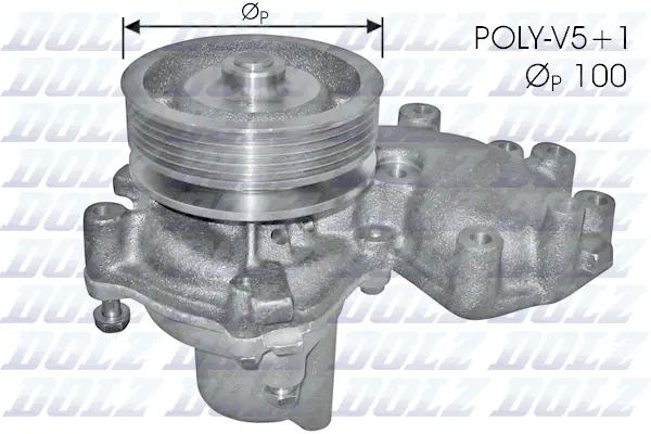 Pompe à eau, refroidissement du moteur DOLZ S165