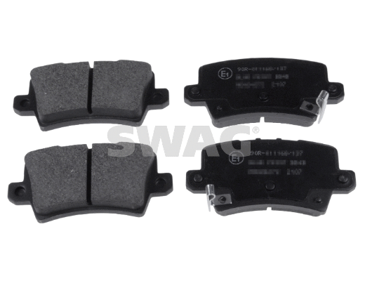 Kit de plaquettes de frein, frein à disque SWAG 85 91 6801